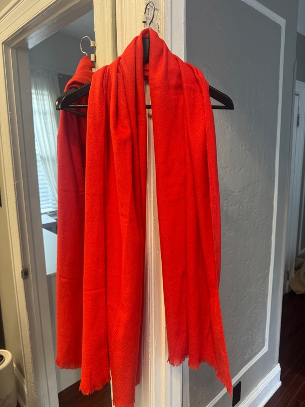 Old Navy Bright Red Women's Lightweight Scarf Wrap